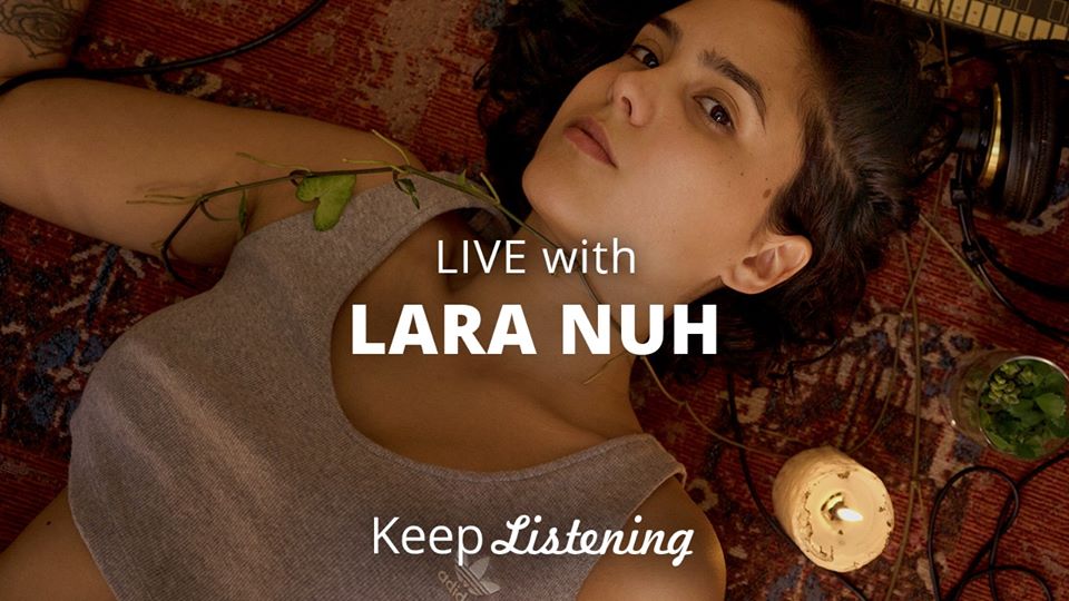 Lara Nuh en el Listening Room de Sofar Sounds